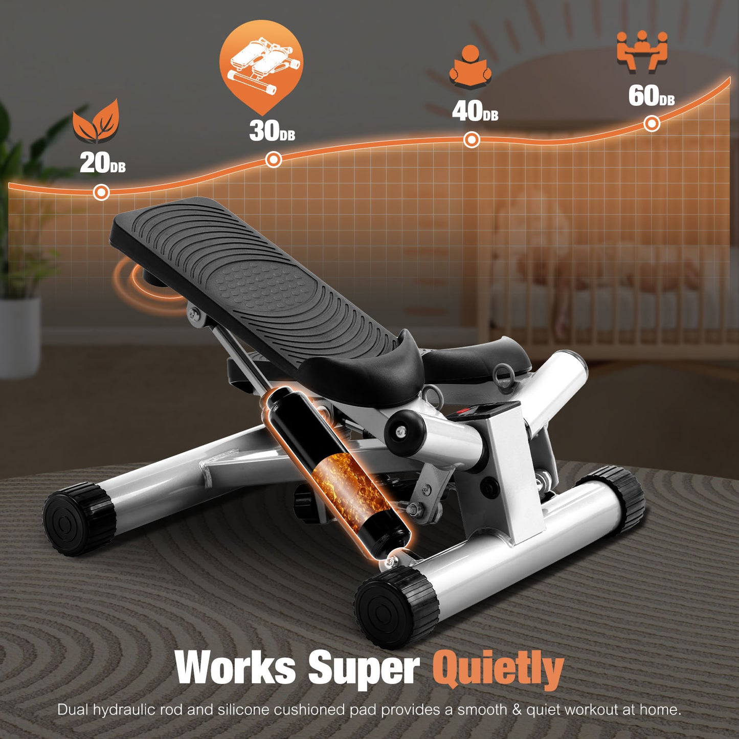 BodyBurn 360™ Full Body Stepper